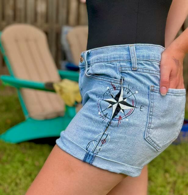 Compass Rose Shorts