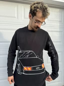 DeLorean Long Sleeve angle 2
